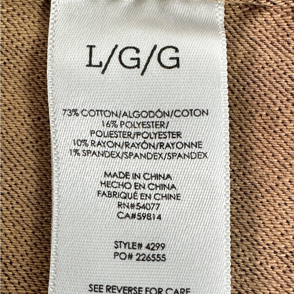 CAbi Ladies Denim Workshop Shacket - Large - Picture 8 of 11